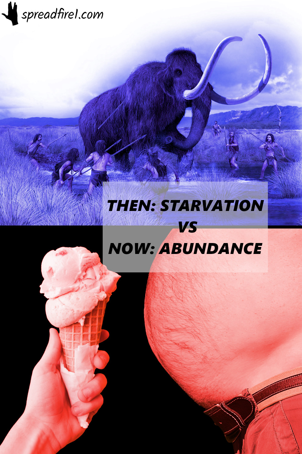 Instant gratification helped humans and other animals survive. In today's abundant times, it can become a nuisance and should often be avoided in favor of a larger, delayed long term benefit.